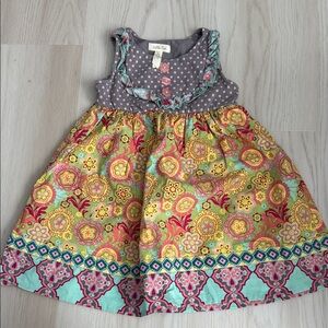 Matilda Jane Multicolor Floral Kids Dress